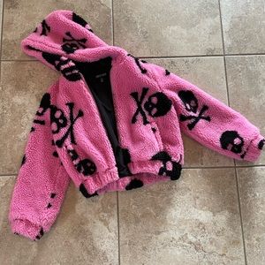 Current mood cropped jacket